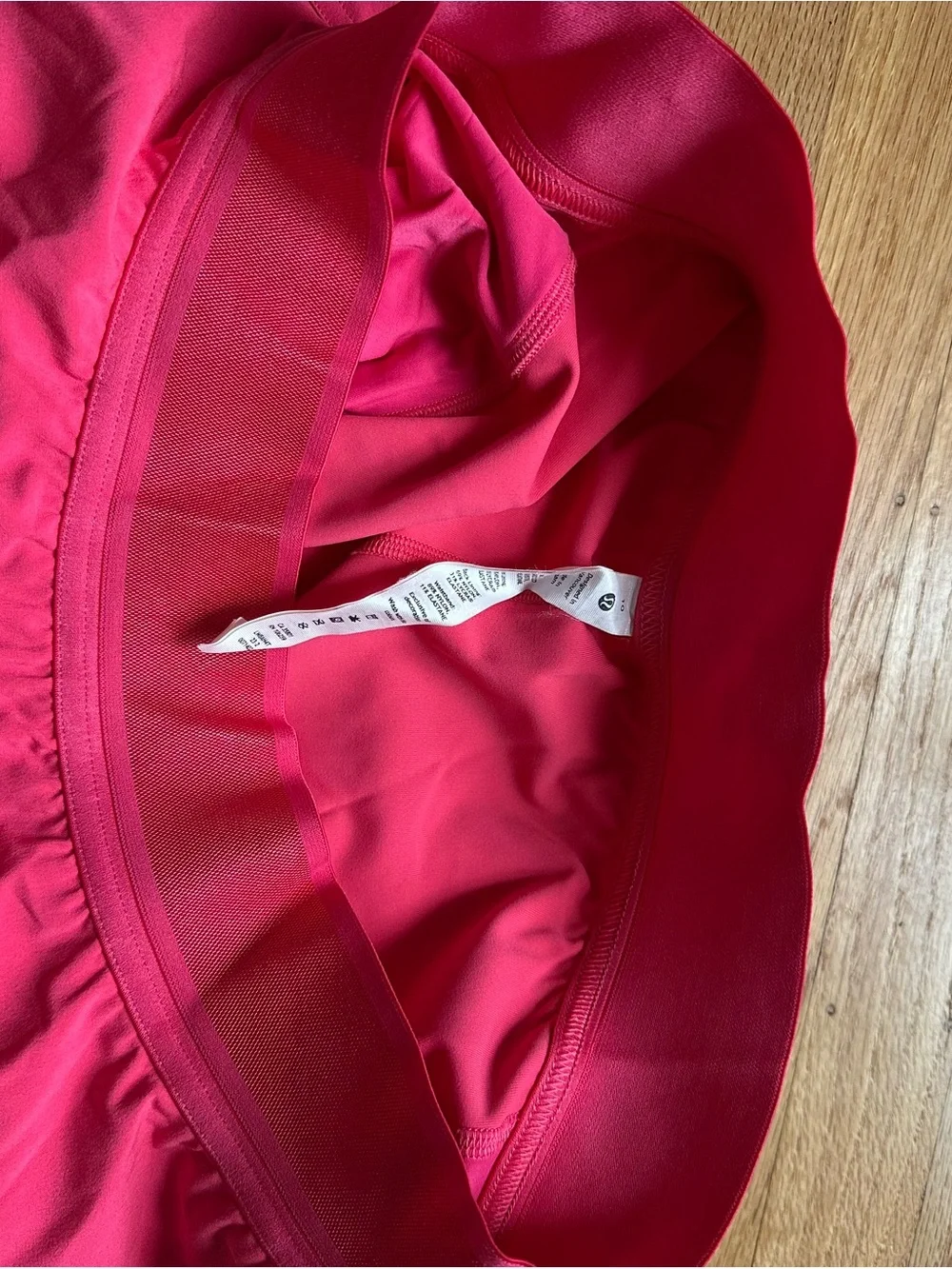 Lululemon High RivalHigh-Waist Active Skort size 10 - Picture 7 of 7